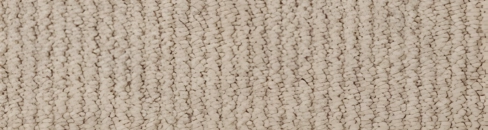 Close-up of grey linear loop wool carpet texture