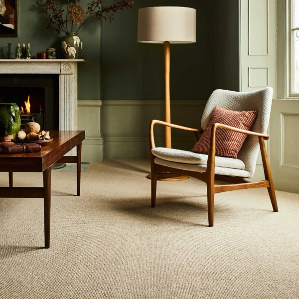 Wool Carpet in Living Room
